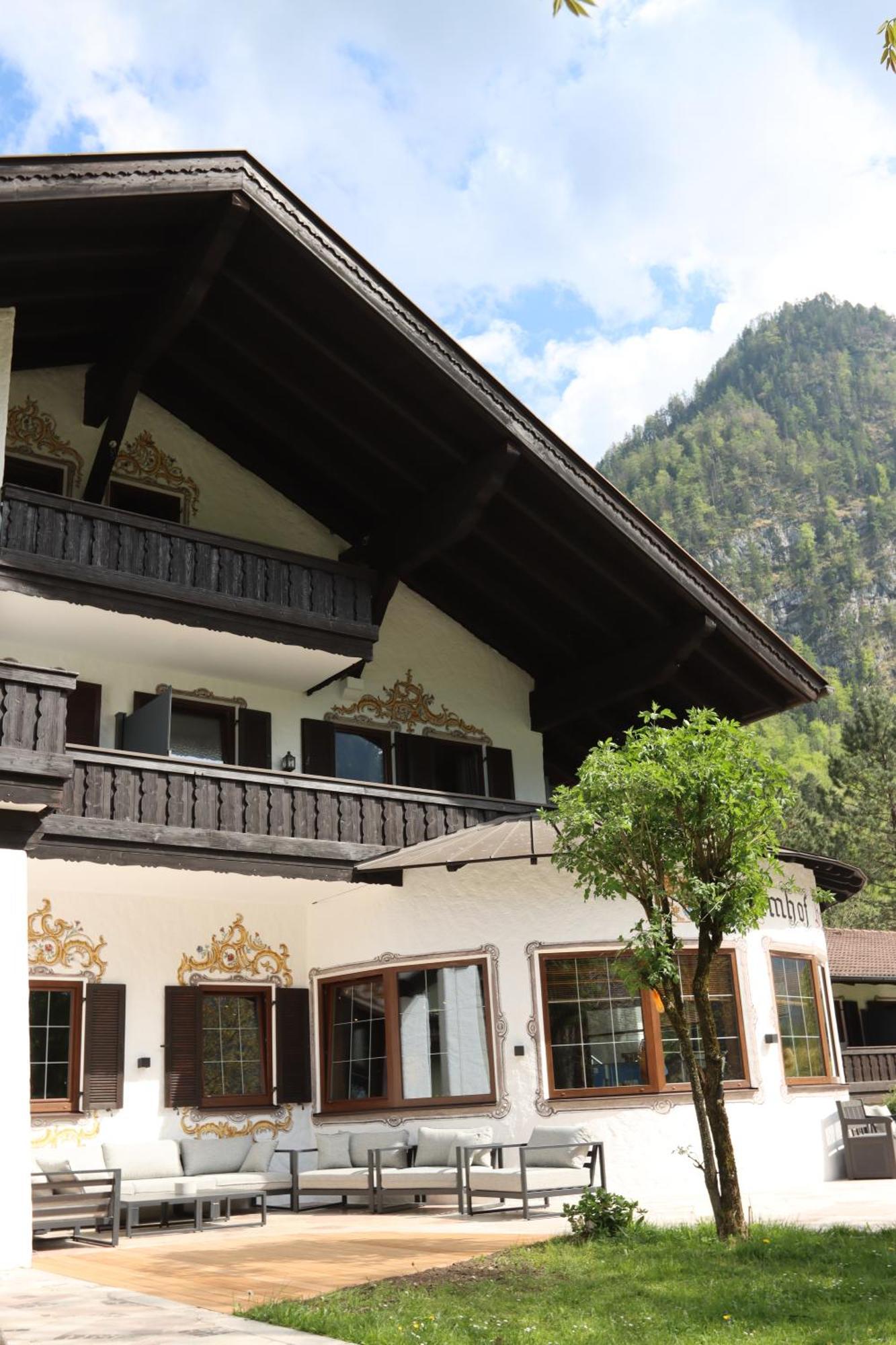 Pension Almhof Baumgarten 바트라이셴할 외부 사진